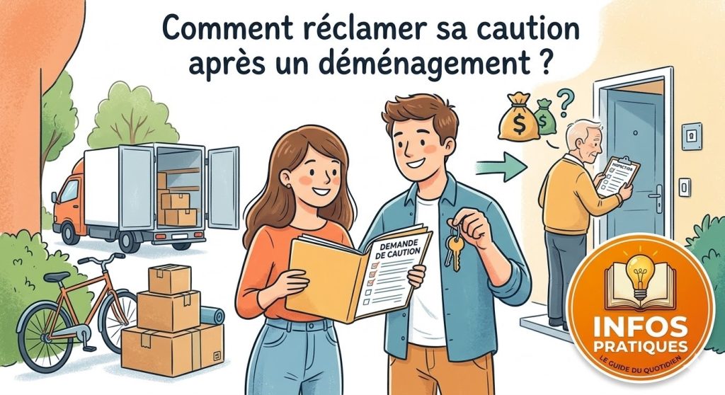 réclamer sa caution à son propriétaire