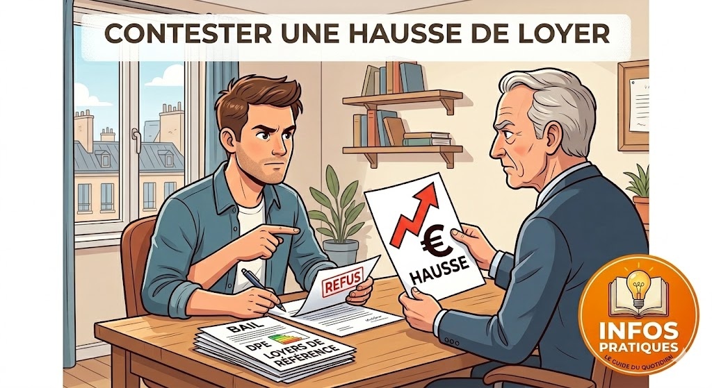 contestation d'une hausse de loyer