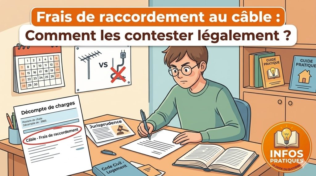 contester frais de raccordement au câble