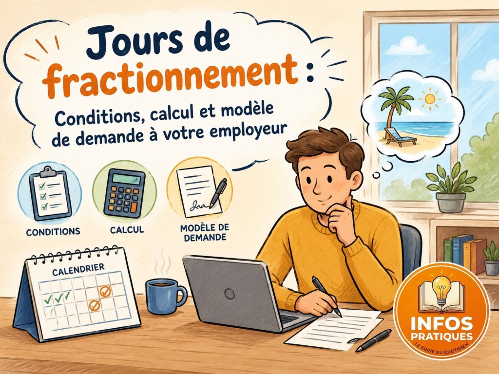 congés jours de fractionnement