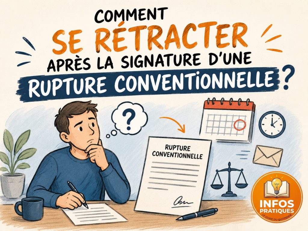 rétractation rupture conventionnelle