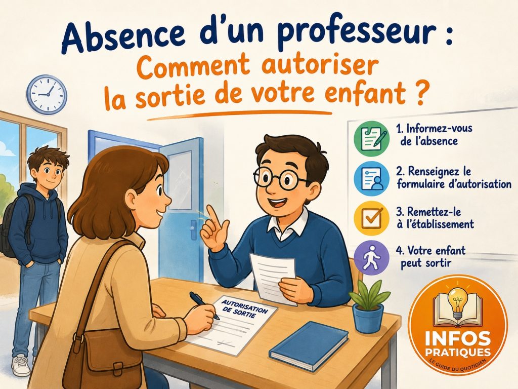 autorisation sortie école enfant