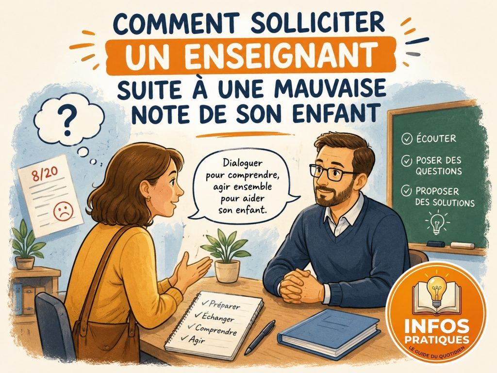 rdv enseignant mauvais résultats enfants