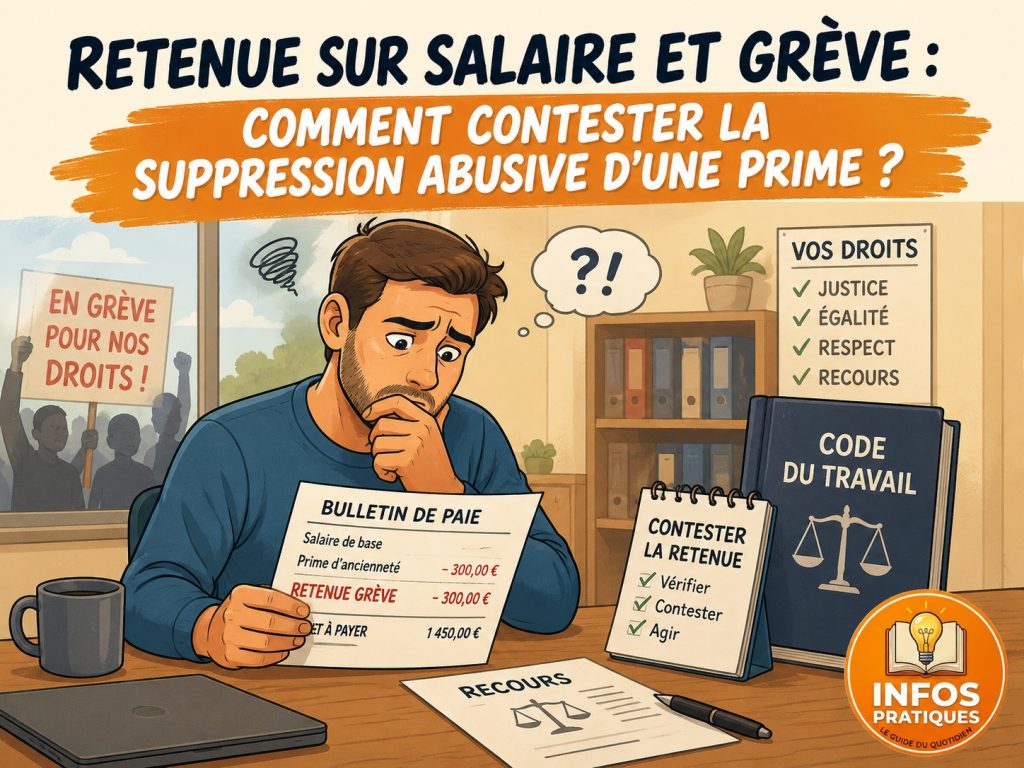 contestation suppression prime grève