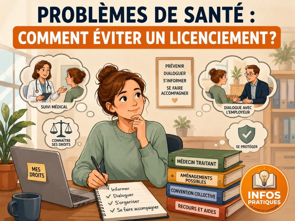 problèmes de santé, éviter un licenciement