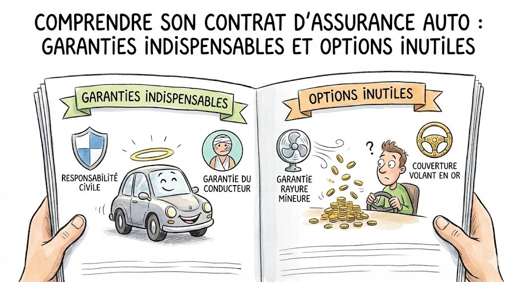 comprendre les garanties d'une assurance auto