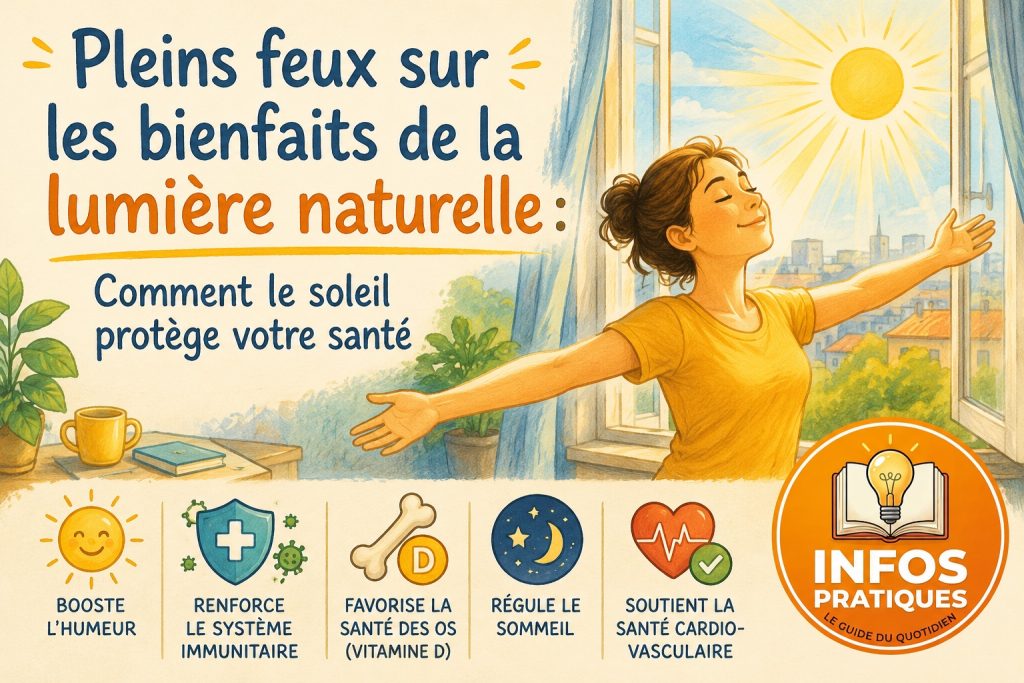 les bienfaits de la lumière naturelle