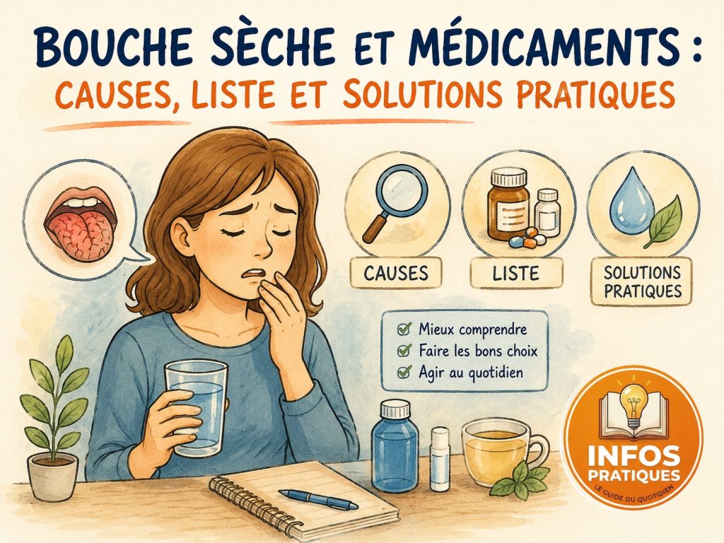 bouche sèche et médicaments