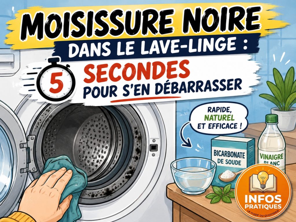 éliminer moisissure lave-linge