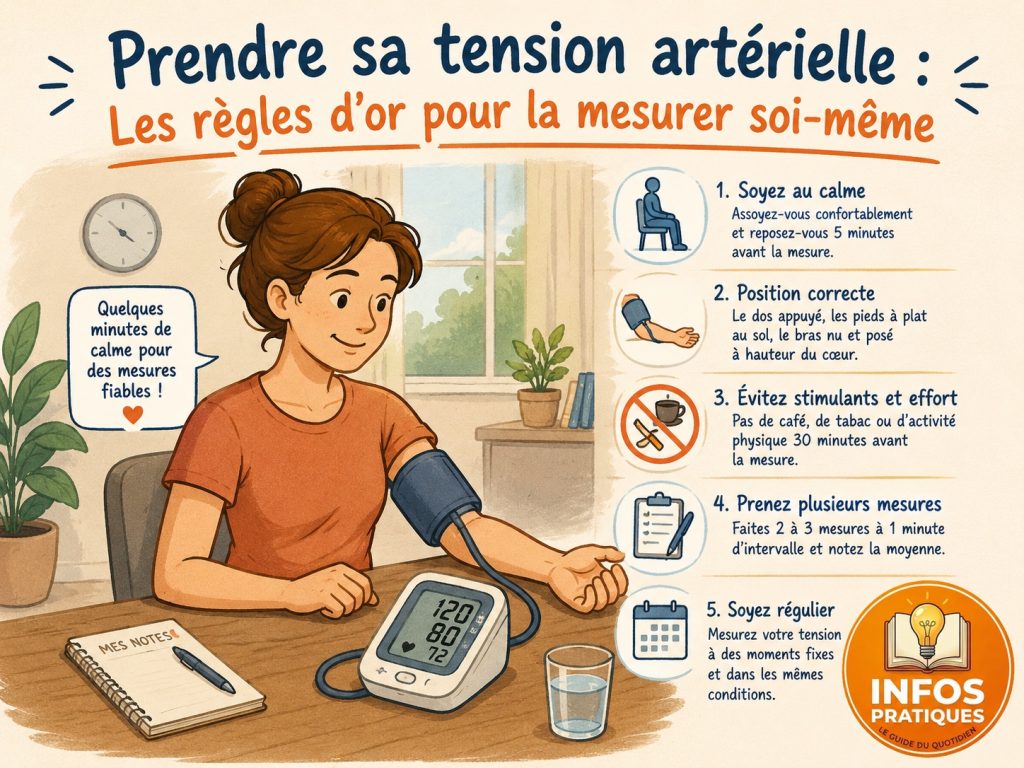prendre sa tension artérielle