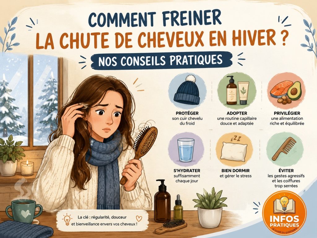 freiner chute des cheveux en hiver