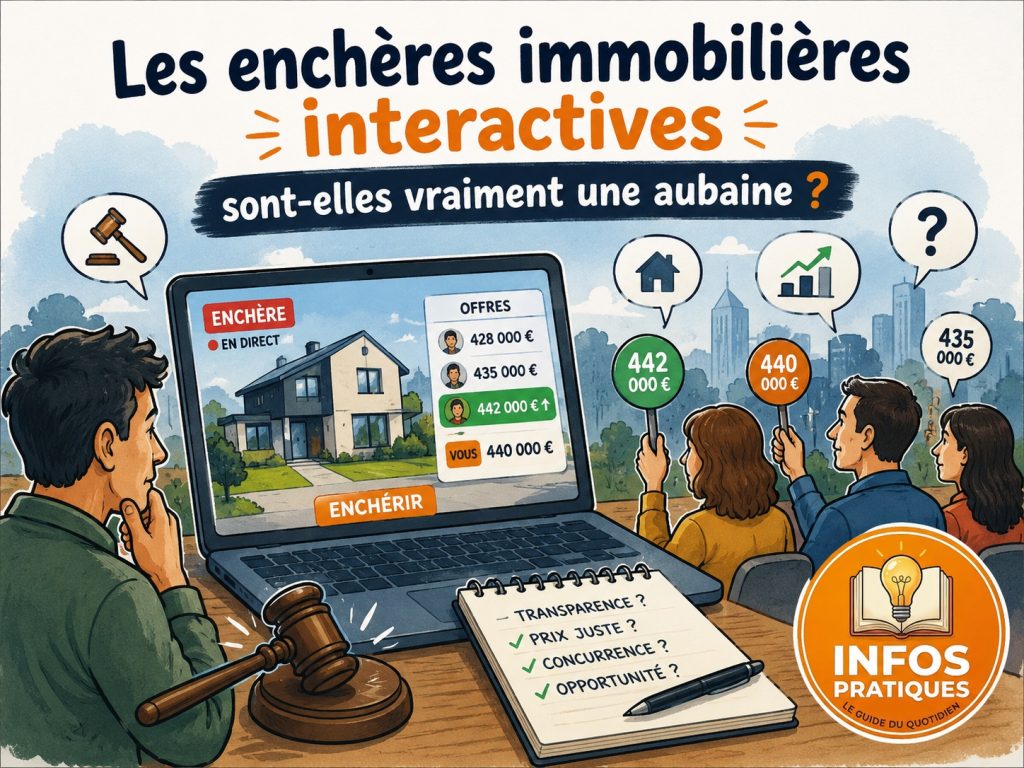 enchères immobilières interactives
